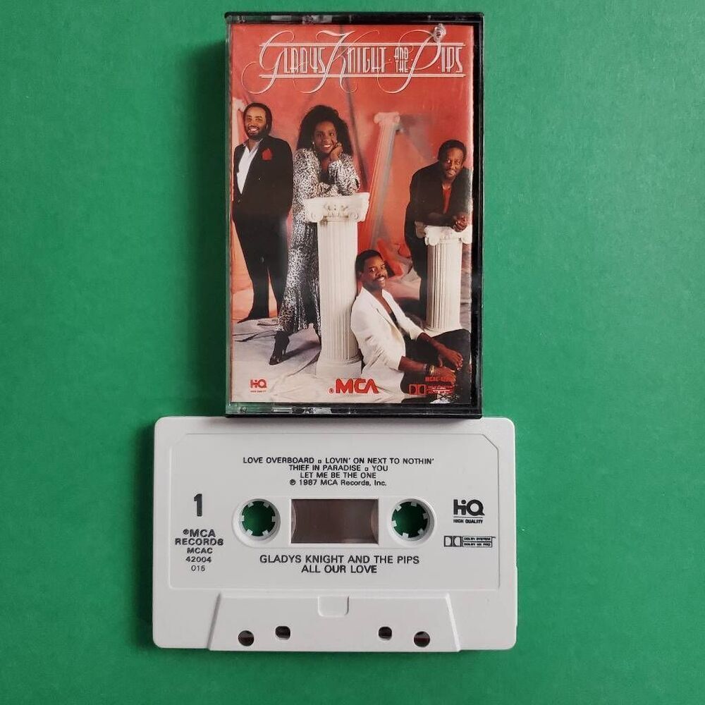 Gladys Knight & The Pips All Our Love Cassette 1987